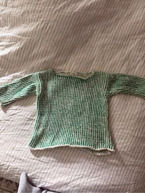 Babaa Kids Green Sweater